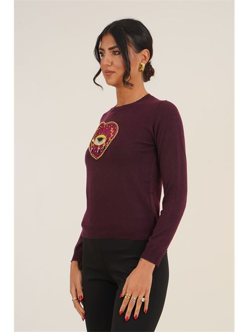 Maglia con ricamo Il The' Delle 5 | LISABURGUINDI